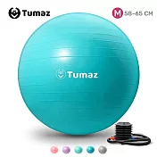 【Tumaz月熊健身】加厚防爆瑜珈球M號  藍色