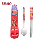 SuperBO 不鏽鋼匙筷組(附盒)-閃電麥坤