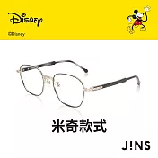 JINS 迪士尼米奇米妮系列第二彈-米奇款式眼鏡(UMF-23A-113) 黑金