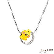 J’code真愛密碼金飾 卡娜赫拉的小動物-抱抱粉紅兔兔黃金/純銀項鍊