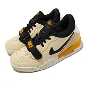 Nike 休閒鞋 Air Jordan Legacy 312 Low GS 大童 女鞋 卡其 黃 爆裂紋 麂皮 CD9054-200