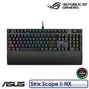 【6月底前送原廠電競滑鼠墊】ASUS 華碩 ROG Strix Scope II NX 機械電競鍵盤 PBT中文  SNOW軸