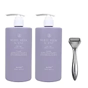 KAFEN純淨白麝香身體乳500ml