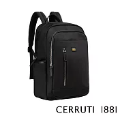 【Cerruti 1881】限量2折 義大利頂級後背包 全新專櫃展示品(黑色 CEZA06382N)
