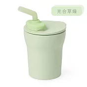 Miniware 天然聚乳酸兒童學習餐具 愛喝水水杯組 1-2-3 Sip! Sippy Cup 光合草綠