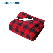 BIDDEFORD 智慧型安全蓋式電熱毯 OTD-T - 紅格紋