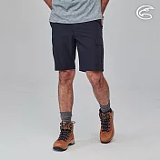 ADISI 男彈性快乾休閒短褲AP2311101 (S-2XL)｜四面彈 輕薄透氣 速乾 吸濕排汗 休閒褲 M 青黛藍