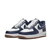 NIKE AIR FORCE 1 07 LV8 男休閒鞋-藍白-DQ7659101 US9 藍色