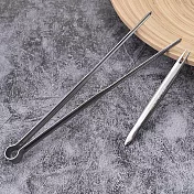 304不鏽鋼雕花食尚多功能防滑食物夾-12支