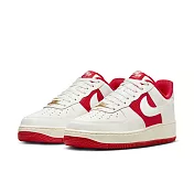 NIKE AIR FORCE 1 07 男休閒鞋-白紅-FN7439133 US9 白色