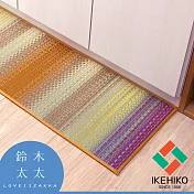 【九州IKEHIKO】藺草榻榻米廚房地墊(43x120cm)共4色-  (舞曲橘) | 鈴木太太公司貨