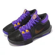 Nike 籃球鞋 LeBron Witness VIII EP 男鞋 黑 紫 湖人配色 LBJ Lakers FB2237-001 25cm BLACK/GOLD