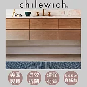 【chilewich】美國抗菌環保地墊 玄關墊61x183cm直條紋 森林綠