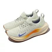 Nike 慢跑鞋 Wmns Reactx Infinity Run 4 綠 橘 女鞋 運動鞋 緩震 環保材質 DR2670-007 24cm GREY/ORANGE