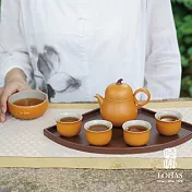 【陸寶LOHAS】大吉大利茶禮 經典紫砂梨壺造型 器有好意 諸事順利  秋梨黃