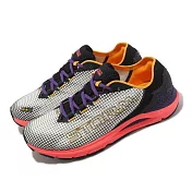 Under Armour 慢跑鞋 HOVR Sonic 6 Storm 男鞋 黑 粉 防潑水 緩震 運動鞋 路跑 UA 3026548300 29cm GRAY/PINK