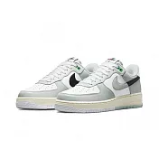 Nike Air Force 1 Low 07 LV8 Split Light Silver 綠銀 奶油底 DZ2522-001 US11 灰白