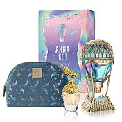 【ANNA SUI】綺幻星夜淡香水75ml(贈綺幻星夜絲絨化妝包+隨機小香乙瓶)