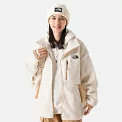 The North Face W X-FLEECE HIGH PILE JACKET - AP 女刷毛外套-白-NF0A81S2N3N L 白色