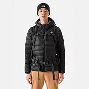 The North Face W MANCHURIA RV HOODED JKT - AP 女雙面羽絨外套-黑-NF0A83OKO6O L 黑色