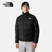 The North Face M MFO MOUNTAIN DOWN JACKET - AP 男防潑水保暖舒適立領羽絨外套-黑-NF0A88R5JK3 L 黑色