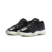 Air Jordan 11 Low 72-10 黑 大魔王 AV2187-001 US8 黑