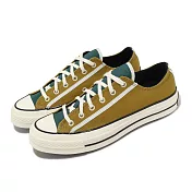 Converse 帆布鞋 Chuck 70 Low 男鞋 女鞋 土黃 綠 低筒 休閒鞋 1970 A05627C 24cm BROWN/GREEN