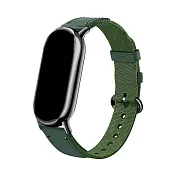 小米手環8 原廠編織腕帶 皮革表帶 替換 錶帶 智能手環 皮錶帶 編織腕帶 橄欖綠