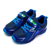MOONSTAR 中/大童競速運動鞋 16 藍