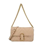 MARC JACOBS THE J MARC 小羊皮絎縫鏈袋兩用包-小/ 駝