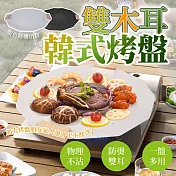 韓式雙木耳戶外野餐不沾烤盤34cm