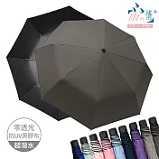 【雨之情】防曬膠輕鋁抗風折疊傘 煙燻灰  煙燻灰