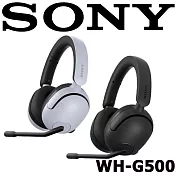 SONY WH-G500(G5)無線耳罩式電競耳機 2色 360空間音效 40mm大單體 索尼公司貨保固一年 白色