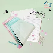 【雨之情】輕碳纖夢幻漸層折疊傘 粉綠色