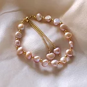 MAISON M Mermaid pink珍珠手鍊