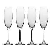《Mikasa》水晶玻璃香檳杯4入 | 調酒杯 雞尾酒杯 - 晶透236ml