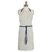 《danica》Heirloom平口單袋圍裙(極簡藍紋) | 廚房圍裙 料理圍裙 烘焙圍裙