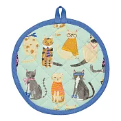 《danica》Jubilee圓形隔熱墊 | 桌墊 鍋墊 餐墊 耐熱墊 杯墊 - 復古貓