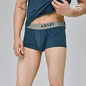 ADISI 男Tactel Pro快乾排汗四角內褲(合身短版) AUP2391026｜吸濕排汗 快乾 彈性 透氣 輕量 L 海藍