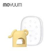 MOYUUM 韓國 白金矽膠手套固齒器 小小象 - 檸檬黃