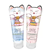 【UNICAT 變臉貓】櫻花柔潤洗面乳100ml+山羊奶淨膚洗面乳100ml