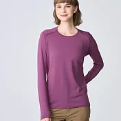 【荒野wildland】女輕能量纖維親膚保暖衣0B12661-132 XL 梅洛色
