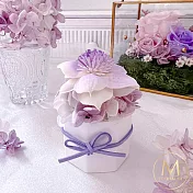 【Floral M】Santa Monica加州落日永生香氛擴香花 夕陽紫