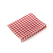 【Peter & Andy】純棉100% MIT設計製造::運動毛巾-千鳥格 紅白