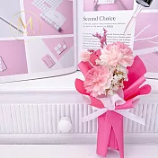 【Floral M】草莓卡士達香氛擴香小花束  櫻花粉