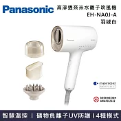 Panasonic 國際牌 EH-NA0J 奈米水離子吹風機 nanocare 吹風機 台灣原廠公司貨 白色