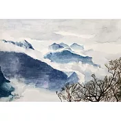 【玲廊滿藝】芒現-雲海27x39cm