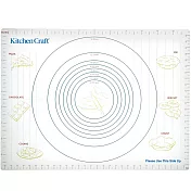 《KitchenCraft》測量揉麵板(62x 46) | 桿麵墊 料理墊 麵糰