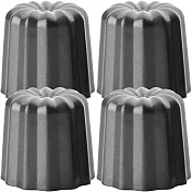 《ibili》不沾可麗露烤模4入 | 點心烤模 - 6cm