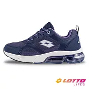 【LOTTO 義大利】女 FLOAT 3 氣墊跑鞋- 23cm 紫羅蘭